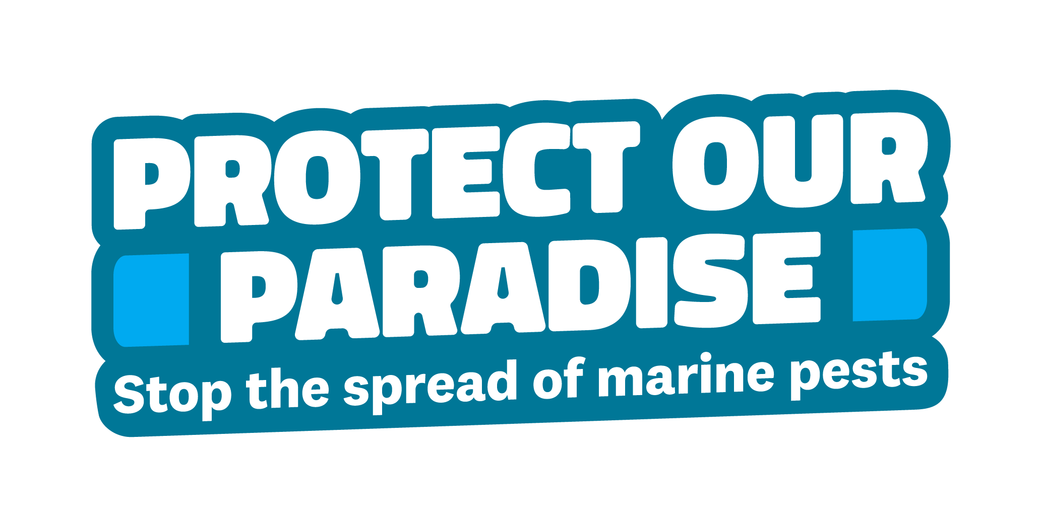Protect Our Paradise Lockup RGB Positive Stop the spread PNG
